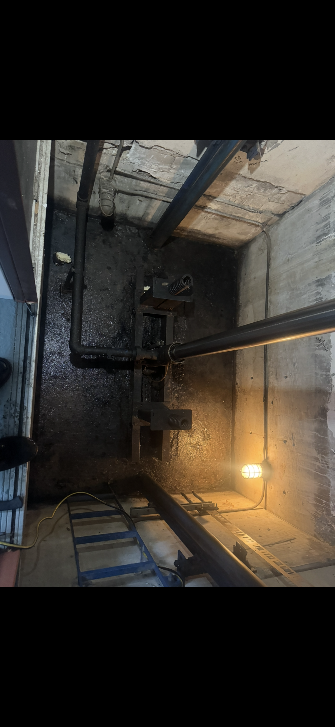 Elevator Pit Waterproofing